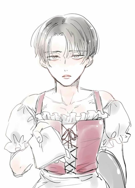 Fem Levi Ackerman, Female Levi, Kenny Ackerman, Levi Ackerman Hot, Attack On Titan Hoodie, Levi Ackermann, Aura Reading, Captain Levi, Maid Outfit