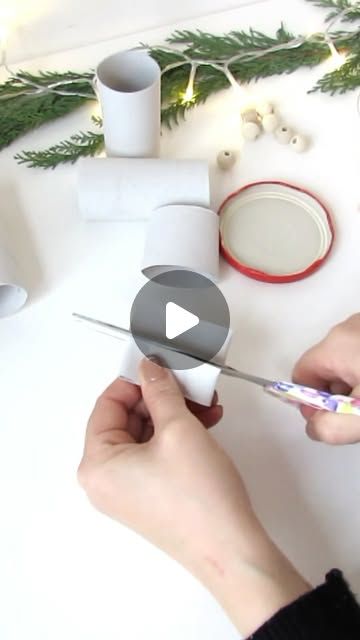 Amaryllis on Instagram: "⭐️One more craft idea to make Christmas ornaments with Toilet paper rolls

Supplies you will need:

🧻Toilet paper roll 
🎄Paper napkin 
⚪️ Glue Varnish 
🖌️ Brush
✂️ Scissors 
🪢 String 

🎥 You can watch the video with the step-by-step instructions on my YouTube channel (link in profile) 

⭐️Have fun Crafting for Christmas⭐️

#ohohdeco #christmasdecorations #christmascrafts #christmasrecycleddecorations #christmasdecor #christmasdiy #toiletpaperrollcrafts #paperrollcrafts #toiletpaperroll #paperroll #recycledcrafts #recycleddiy #diyrecycling #upcycled #upcycing #recycledmaterials #reuserecycle #fromtrashtotreasure" Make Christmas Ornaments, Toilet Paper Roll Art, Rolled Paper Art, Toilet Paper Rolls, Roll Paper, Toilet Paper Roll Crafts, Paper Roll Crafts, Pottery Tools, Diy Recycle