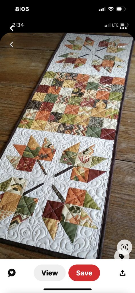 Turkey Table Runner Pattern, Quilted Placemat Patterns Free, Quilt Placemats Patterns Free, Fall Quilted Table Runners, Fall Quilt Table Runner Patterns Free, Modern Table Runners Quilted, Fall Table Runner Patterns, Thanksgiving Quilt, Leaf Quilts