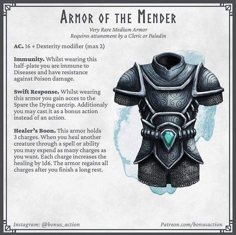 Dnd Armor Stats, Homebrew Armor 5e, Dnd Magic Armor Homebrew, Dungeons And Dragons Armor, Dnd 5e Armor, Magic Armor 5e, Magic Armor Dnd, Dnd Homebrew Armor, Dnd Armor Homebrew