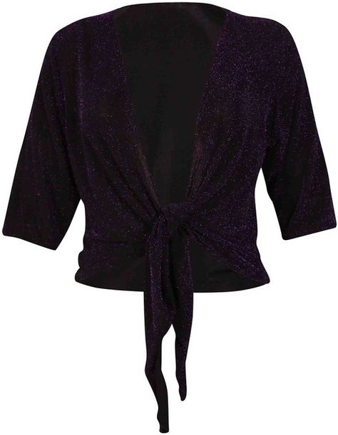 PURPLE HANGER - BATWING SLEEVE - SPARKLE / GLITTER - SHRUG -- PURPLE Glitter Cardigan, Sparkle Cardigan, Plus Size Cardigan, Bolero Top, Bolero Shrug, Plus Size Cardigans, Shrug Cardigan, Top Plus Size, Cardigan Top