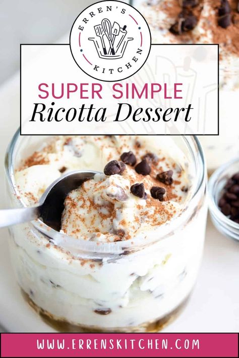 Ricotta Recipes Dessert Easy, Ricotta Dessert Recipes, Ricotta Cheese Recipes Dessert, Ricotta Cheese Desserts, Recipes Using Ricotta Cheese, Ricotta Recipes Dessert, Recipe Using Ricotta, Ricotta Dessert, Italian Cannoli