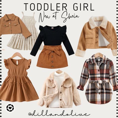 Toddler Girl Fall Outfits 2024, Fall Outfits Girls Kids, Fall Toddler Outfits Girl, Toddler Girls Fall Outfits, Baby Autumn Outfits, Fall Outfits For Toddler Girl, Toddler Girl Outfits Fall, Toddler Thanksgiving Outfit Girl, Fall Kids Outfits