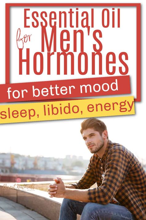 Check out this essential oil blend just for men's hormones! When Men's hormones are unbalanced, they can be in a bad mood, get poor sleep, have low libido, and no energy. Essential Oils can help balance men's hormones. Proper Progesterone levels in men are important for normal sleep, good mood, libido, and energy. Click through for the super man hormone essential oil blend. via @desertnaturals Essential Oils For Prostate Health, Boost Libido For Men, Mens Testerone Booster, Essential Oils For Low Testerone In Men, Essential Oils For Men Libido, Natural Libido Booster Men, How To Increase Libido Men, Increase Libido Men, Low Testerone In Men Remedies