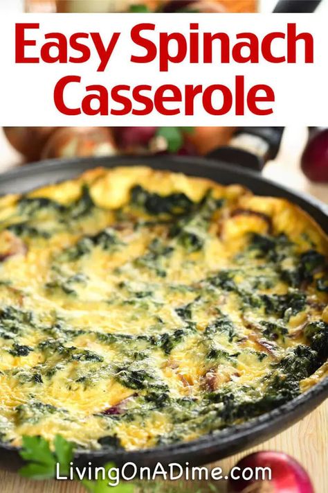 Spinach Artichoke Casserole, Fresh Spinach Recipes, Spinach Casserole Recipes, Artichoke Casserole, Spinach Recipes Healthy, Spinach Casserole, Veggie Casserole, Vegetable Casserole, Spinach Recipes