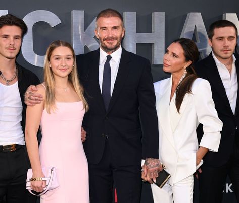 Victoria Beckham Speaks on David’s Affair Rumors David Beckham And Victoria, Beckham And Victoria, Best Fall Movies, David Beckham Family, Victoria Beckham Hair, Beckham Family, Beckham Hair, S Tattoos, Romeo Beckham