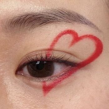 Lovecore Aesthetic, Red Icons:), Make Up Inspo, Korean Aesthetic, + Core + Aesthetic, Red Aesthetic, Aesthetic Makeup, Anastasia Beverly Hills, Makeup Inspo