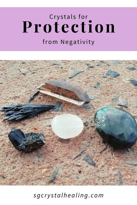 Crystals For Protection From Negativity, Best Crystals For Protection, Ward Off Negative Energy, Protective Crystals, Crystals For Protection, Crystal Magick, Crystal Names, How To Make Crystals, Release Negativity