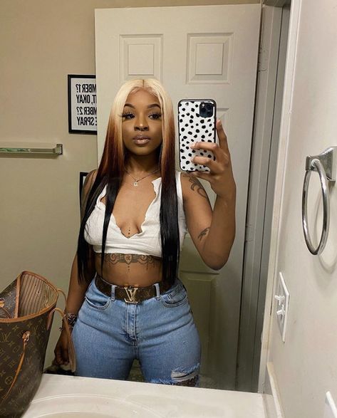 Reverse Ombre, Looks Hip Hop, Ombre Wigs, Human Virgin Hair, Colored Wigs, Front Lace Wigs Human Hair, Straight Human Hair, Baddie Hairstyles, Blonde Ombre