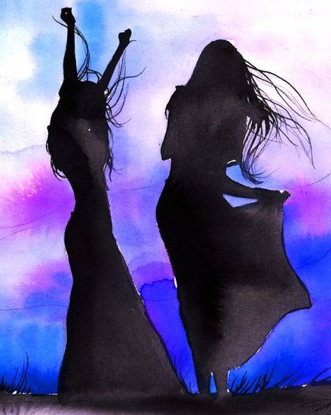 Jessica Durrant, Watercolor Silhouette, Female Silhouette, Fashion Illustration Watercolor, Watercolor Fashion, Acrylic Painting Tutorials, Pastel Watercolor, Sketch Inspiration, Art Ink