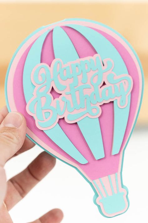 Make Free Birthday Cards with Cricut | 12 Free SVG Templates – Daydream Into Reality Birthday Cards With Cricut, Cards With Cricut, Free Birthday Cards, 3d Birthday Cake, Birthday Card Template Free, Cricut Birthday Cards, Cricut Birthday, Svg Templates, Free Birthday Card