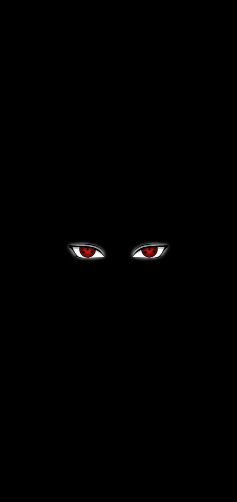 Minimalist Wallpaper of the Eyes of the Sharingan for Mobile Sharingan Wallpaper, Sharingan Wallpapers, Sharingan Eyes, Sasuke Sharingan, Wallpaper For Mobile, Eyes Wallpaper, Ghost Photos, Minimalist Wallpaper, Naruto And Sasuke