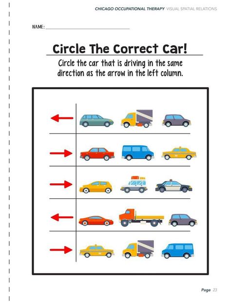 Directions Worksheet For Kids, Vision Therapy Activities, Occupational Therapy Goals, Directions Worksheet, Concentration Activities, Reasoning Activities, Brain Gym For Kids, Visual Perceptual Activities, Therapy Goals