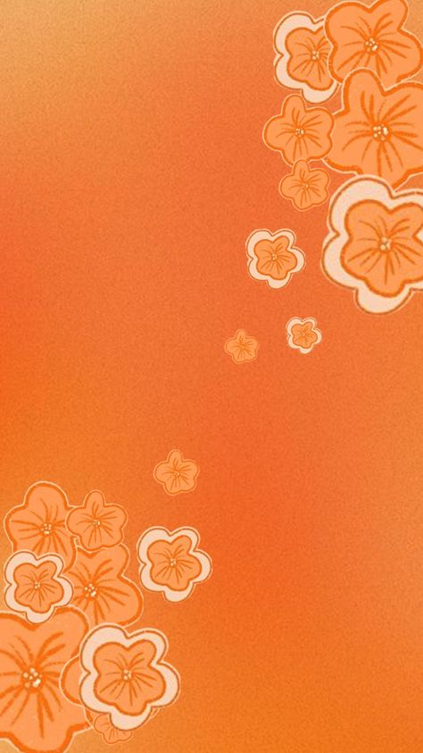 Orange Aesthetic Wallpaper, My Lockscreen, Cute Summer Wallpapers, Cocoppa Wallpaper, Wallpaper Doodle, Iphone Homescreen Wallpaper, Orange Aesthetic, Iphone Wallpaper Photos, Iphone Wallpaper Themes