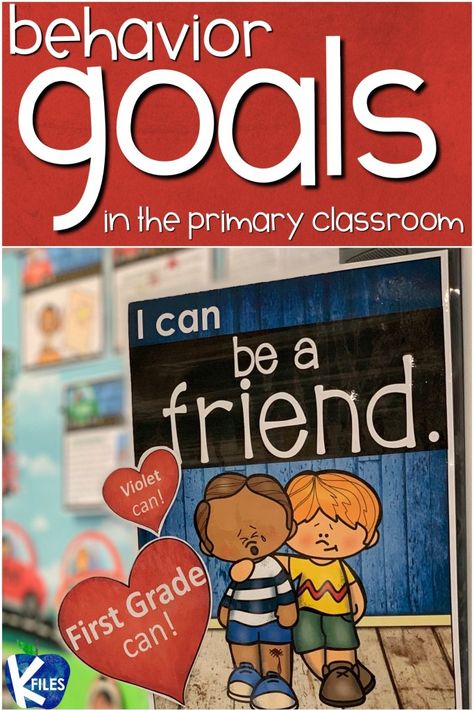 If you are looking for a way to help your students take ownership of their behaviors, try setting behavior goals! This set of 9 classroom rules posters with "I can" statements will help foster a positive learning environment for your classroom. A Back to School bulletin board display is a must in order to visually remind your students of what behaviors you expect to see in your classroom. Add this poster set to your behavior management system. #backtoschool #firstgrade #kindergarten School Council, Behavior Goals, Behavior Management System, Classroom Management Elementary, Behavior Incentives, Read To Self, Classroom Rules Poster, Classroom Expectations, Classroom Behavior Management