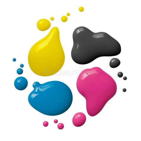 Magenta Paint, Cmyk Ink, Ink Splatter, Cmyk Color, Paint Splatter, Graphic Image, Box Art, Graphic Prints, Photo Printing