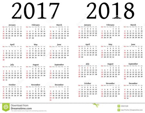 Calendar For 2017 And 2018 Stock Vector - Image: 49501528 Free Printable Calendar Templates, November Calendar, Math Tools, Calendar 2017, Calendar 2018, Calendar Date, Printable Calendar Template, Holiday Calendar, Agenda Planner