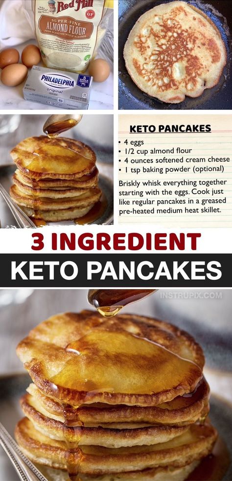 Keto Brood, Best Keto Pancakes, Keto Recipes Breakfast, Low Carb Snack, Keto Pancakes, Keto Diet Food List, Keto Recipes Dinner, Keto Cookies, Low Carb Breakfast