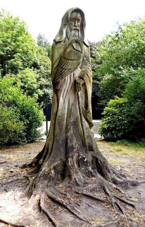 26 Awesome Tree Stump Chainsaw Carving Ideas – Chainsaw Carving History Tree Stump Carving, Carved Tree Stump, Stump Carving, Tim Burgess, Tree Stump Art, Stump Decor, Tree Stump Decor, Stump Art, Chainsaw Sculpture