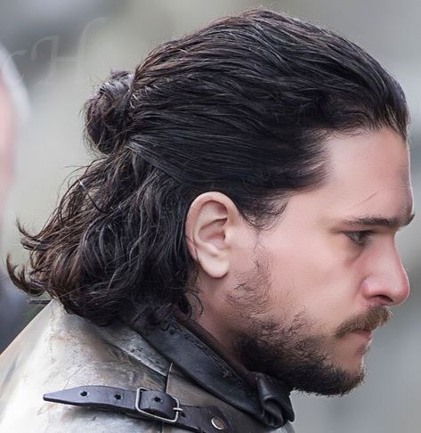 Jon Snow, Game of Thrones Beyonce Hair, John Snow, Hairstyle Names, Haircut Pictures, Gra O Tron, Daniel Gillies, Cool Hairstyles For Men, Valar Morghulis, Man Bun