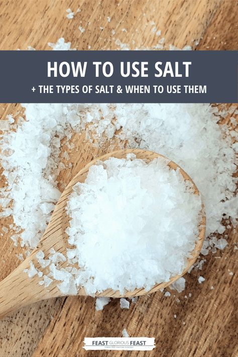 Seasoning food is the key to creating stunning tasty dishes. But how to use salt correctly is a skill that still seems to evade many. Even experienced home cooks. This guide explains about the different types of salt and when to use them, alternative seasonings Types Of Salt, Celtic Salt, Iodized Salt, Finishing Salt, Top 10 Home Remedies, Turmeric Milk, Sprinkle Salt, Salt Flakes, Flaky Salt