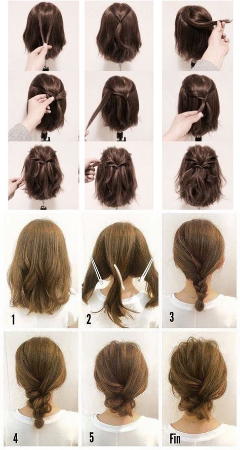 Hairstyle For Short Hair, Hair Stayl, Hairstyle For Short, Mal Humor, Easy Hairstyles For Medium Hair, Hairstyles For Medium Length Hair Easy, Hair Arrange, Easy Hairstyle, Bridesmaid Hair Down