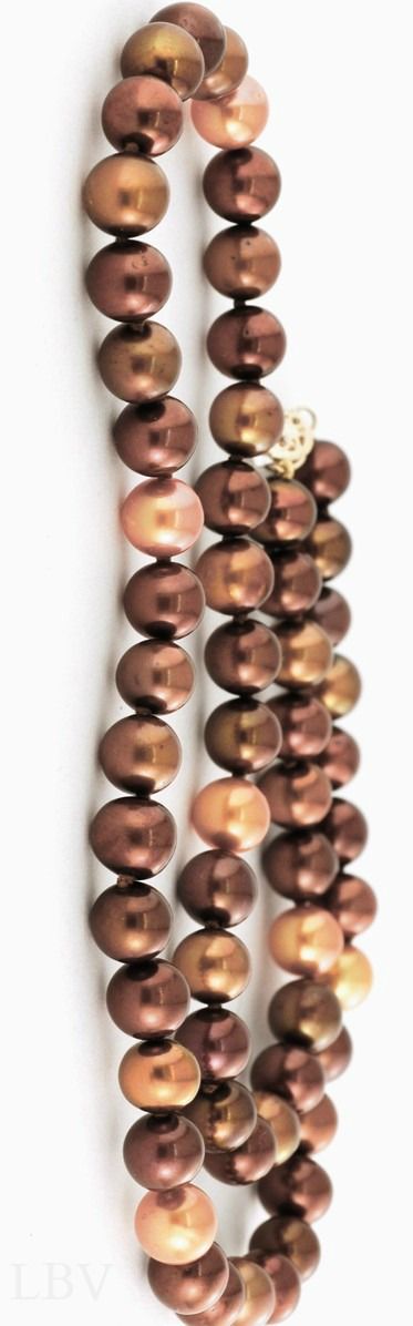 Bronze Fashion, Brown Pearls, Chocolate Pearls, Jewellery Unique, Chocolate Diamonds, Dark Copper, Soft Autumn, Fifty Shades, Brown Fashion