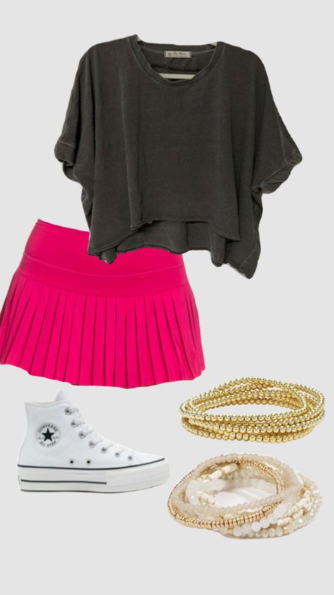 Preppy Outfits With Skirts, Collage Student Outfit, Goldhinge Skirt Outfit, Preppy High School Outfits, Goldhinge Skirt Outfit Ideas, White Skirt Outfit Casual, Preppy Outfits Skirt, Cute Summer Fits For School, Basic Preppy Outfits