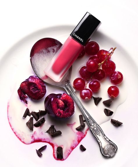 David Newton, Chanel Rouge Allure Ink, Exhibition Inspiration, Rhode Skin, Shattered Heart, Still Life 2, Photography Assignments, Cosmetic Creative, Skincare Products Photography