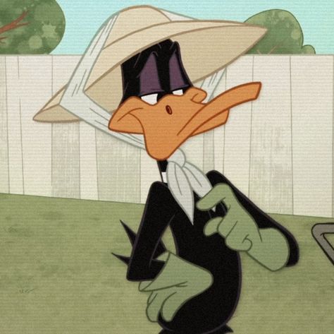 Daffy Duck Looney Tunes Show, Daffy Duck Aesthetic, Daffy Duck Pfp, Duffy Duck, Bugs And Lola, Looney Tunes Wallpaper, Iconic Cartoon, What The Duck, Looney Tunes Show