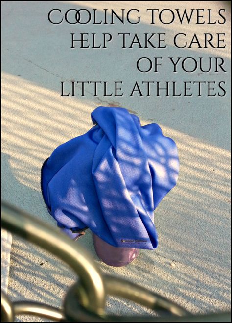 Cooling towels help take care of your little athletes Diy Cooling Towel, Cooling Towels Sports Diy, Home Remedies For Swimmers Ear, How To Stay Cool In The Heat Outside, Ginger Juice Benefits, Cooling Towels, Ginger Water, Sports Towel, Kids Healthy