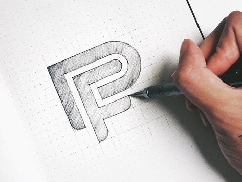 Refining PF Monogram Iq Logo, Plumbers Logo, Trendy Logo Design, Logo Desing, Learning Logo, Inspiration Logo Design, Initials Logo Design, Startup Logo, Trendy Logos