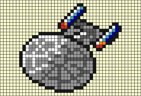 Alpha pattern #83149 | BraceletBook Star Trek Alpha Pattern, Star Trek Pixel Art, Crochet Star Trek, Star Trek Quilt, Star Trek Cross Stitch, Star Trek Ship, Uss Enterprise D, Bead Things, Star Trek Logo