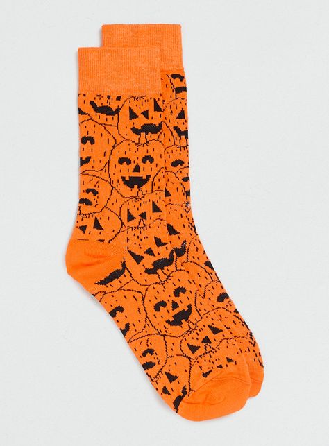 Pumpkin Socks, Socks Halloween, Halloween Socks, Pattern Socks, Men's Socks, Funny Socks, Pumpkin Pattern, Cute Socks, Halloween Spirit