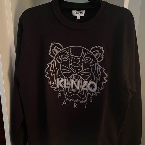 Kenzo Tiger Sweatshirt Kenzo Tiger Sweatshirt, Kenzo Sweater, Pullovers Outfit, Kenzo Tiger, Keith Haring, Trendy Outfits, Graphic Sweatshirt, Fashion Outfits, Brand New