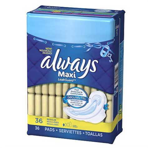 Buy Always Maxi Pads Regular with Flexi-Wings - 36 pads, 6 Pack | Always Maxi Pads with wings have been designed with a flexible material, so they wrap smoothly around your panties. myotcstore.com - Ezy Shopping, Low Prices & Fast Shipping. Always Maxi Pads, Maxi Pads, Maxi Pad, In Flow, Menstrual Pads, Sanitary Napkin, Menstrual Cup, Feminine Care, Sanitary Pads