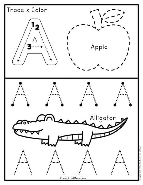 Uppercase Tracing Letter Worksheets - Preschool Mom A Letter Worksheets Preschool, A Tracing Worksheets Preschool, Tracing Letter A Worksheets Preschool, Letter Tracing For Preschool, Uppercase Letter Worksheets For Preschool, A Letter Tracing, A Preschool Worksheets, Letters To Trace Free Printable, Pre K 3 Worksheets Free Printables