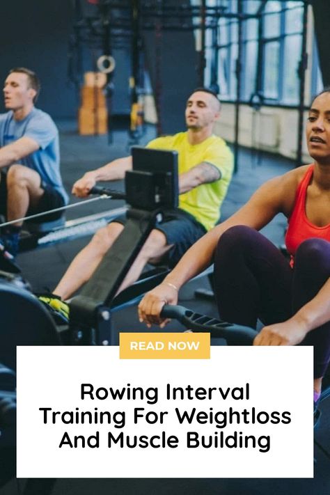 Rowing Interval Training has various benefits that even beginners that just bought a rower can benefit from.    It is so popular that most rowing machine monitors have pre-installed interval workouts already set for the users.    This article will cover how rowing interval training can help us in o Beginner Rowing Machine Workout, Rowing Machine Workout Beginners, Rowing Workout Crossfit, Rowing Benefits, Rowing Machine Workout, Tabata Training, Rowing Workout, Interval Workout, Air Squats