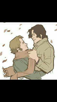 Gabriel Supernatural, Sam And Gabriel, Supernatural Ships, Supernatural Comic, Supernatural Fan Art, Supernatural Art, Supernatural Destiel, Supernatural Fans, Supernatural Funny