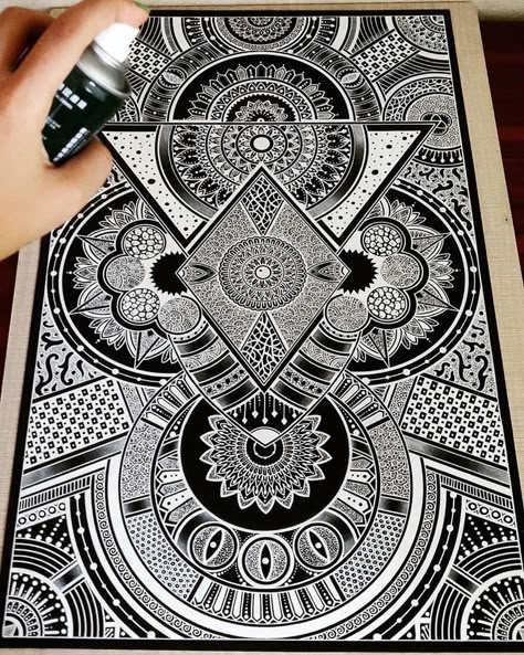 Abstract Mandala Art, Mandala Drawing Ideas Creative Beautiful, Zentangle Patterns Ideas, Sacred Geometric Tattoo, Pen Art Doodle, Mandala Motifs, Mandala Creative, Mandala Art Design, Book Cover Page Design