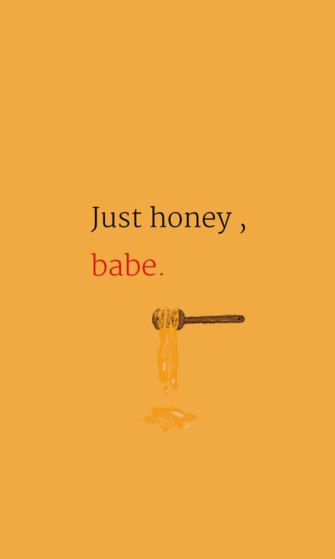 Honey Wallpapers Aesthetic, Honey Bee Aesthetic Wallpaper, Honey Wallpaper, Cher Wallpapers, Potential Wallpaper, Bee Quotes, Wallpaper Themes, Instagram Names, Pretty Aesthetic