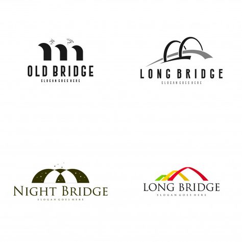 Bridge Logo Design Inspiration, Bridge Graphic Design, Bridge Logo Design, Logo Engineering, Bridge Icon, Bridge Tattoo, Sr Logo, Travel Agency Logo, Logo Desing