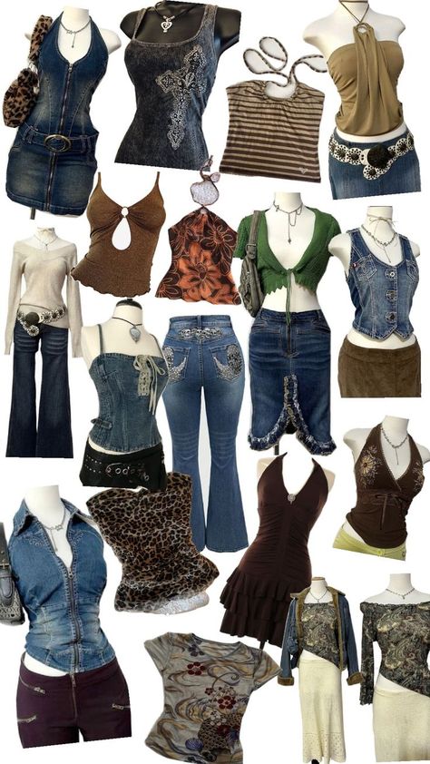 Trashy Outfits, Earthy Outfits, 2000s Fashion Outfits, Swaggy Outfits, Cute Everyday Outfits, Really Cute Outfits, Hot Outfits, 2000s Fashion, Mode Vintage