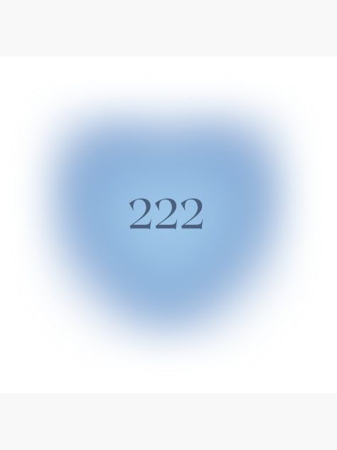 "Blue Aura Angel Number 222" Sticker for Sale by queenxas 222 Angel Number, Number Wallpaper, Angel Number 222, Blue Aura, Angel Number, Glossier Stickers, Transparent Stickers, Iphone Skins, Sticker Design