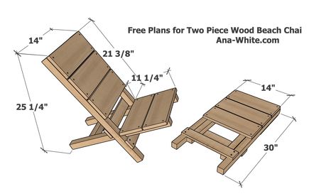 Colorful Adirondack Chairs, Beach Chairs Diy, Outdoor Chairs Diy, Wooden Beach Chairs, Wooden Patio Chairs, Wooden Chair Plans, Wood Chair Diy, Wooden Patio Furniture, Diy Wood Plans