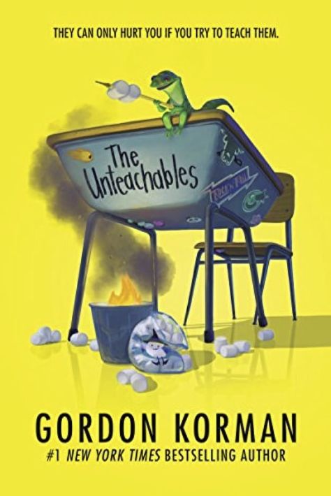 13 Back-to-School Chapter Books to Kick Off the School Year The Unteachables, Gordon Korman, Teen Novels, Bad Teacher, Read Aloud Books, 17 December, Student Body, Middle Grades, Science Fair