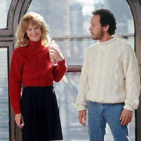 Crystal Outfits, Meg Ryan Fall, Harry And Sally, Sally Costume, Billy Crystal, Rom Coms, Nora Ephron, When Harry Met Sally, Meg Ryan