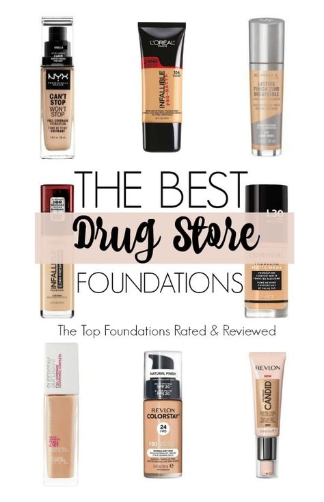 Best Light Coverage Foundation Drugstore, Best Drugstore Foundation 2023, Best Over The Counter Makeup Foundation, Best Drugstore Foundation Full Coverage, Best Walmart Foundation, Best Drugstore Foundation For Over 40, Foundation Drugstore, Full Coverage Drugstore Foundation, Covergirl Foundation