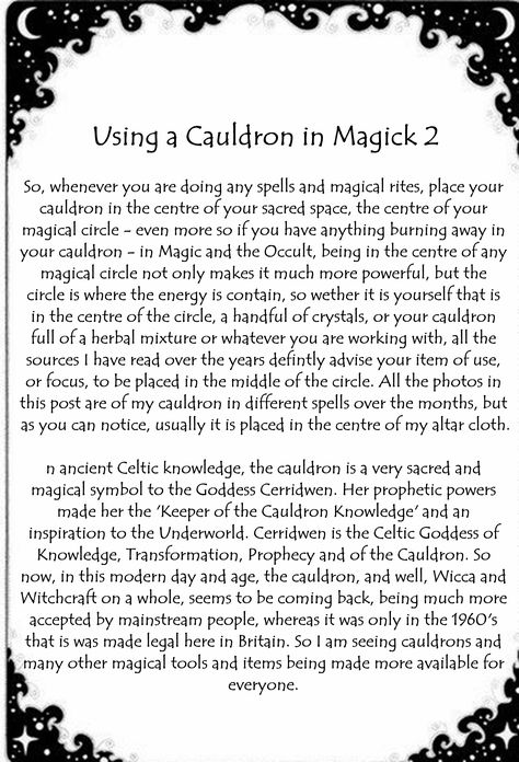 How To Use A Cauldron Witchcraft, Cauldron Uses Witchcraft, Cauldron Spells Witchcraft, Cauldron Uses, Cauldron Spells, Cauldron Magic, Witch Tools, Witch Stuff, Magick Spells