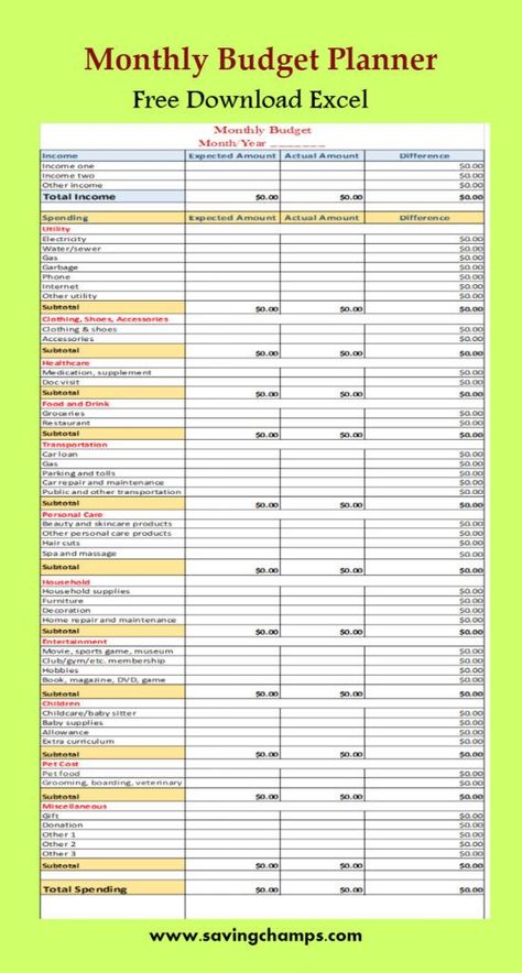 Budget template download; free budget template; free download; freebies Household Planning, Budget Planner Free, Budget Template Free, Printable Budget, Personal Finance Budget, Budget Planner Template, Budgeting 101, Excel Tips, Events Ideas